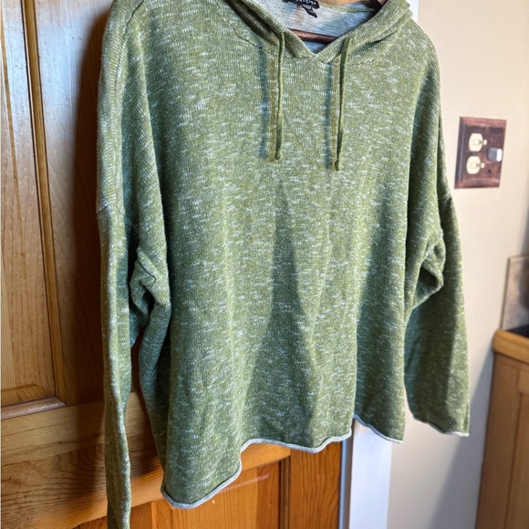 Eileen Fisher Olive Green Women's Hoodie - Picture 5 of 8
